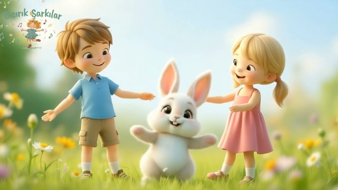 Minik Tavşan Hop Hop Hop 🐰 | Hareketli Çocuk Şarkısı | Bıcırık Şarkılar