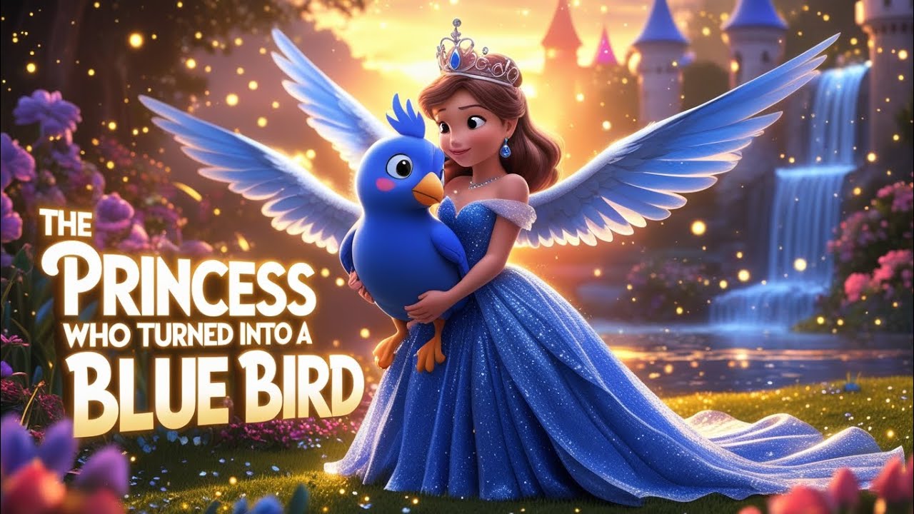 The princess who turned into blue bird 