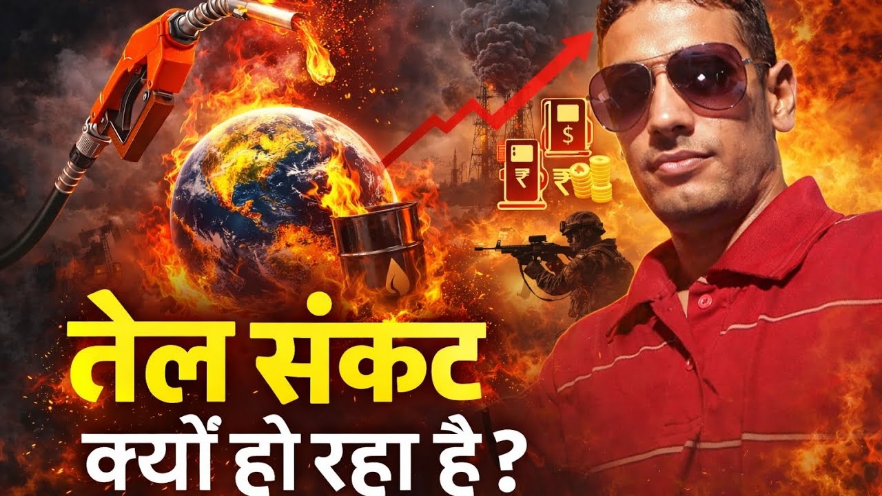 #तेल संकट क्यों हो रहा है? | #Oil Crisis Explained | #Middle East Tension & #Global Oil Price Rise