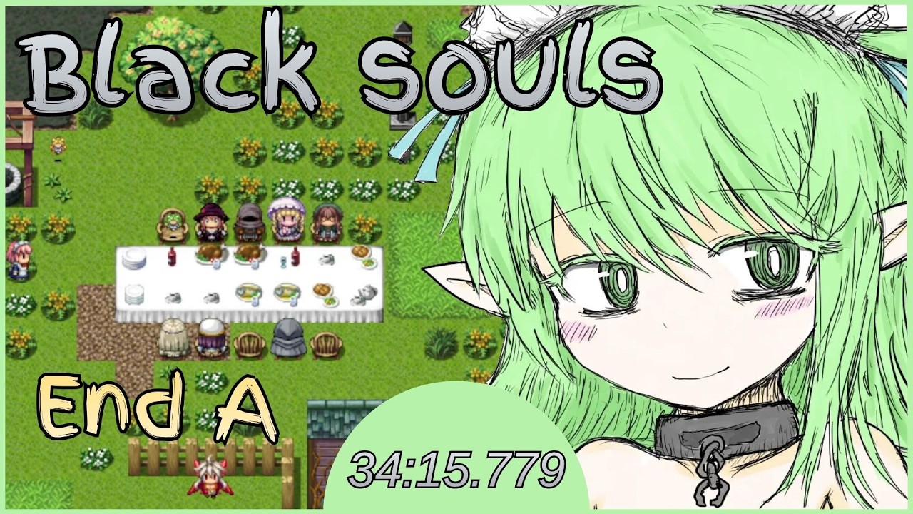 BLACK SOULS Speedrun END A [34:15.779]