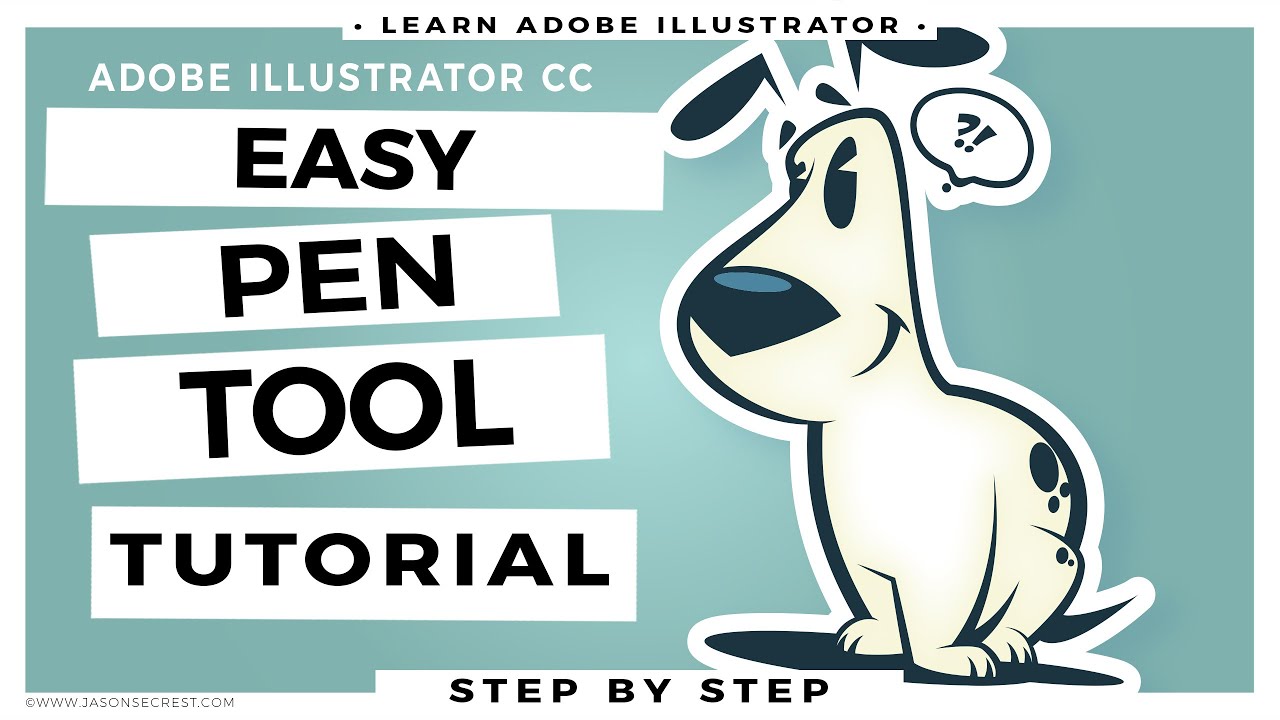 Учебное пособие по Adobe Illustrator для начинающих: использование инструмента «Перо»