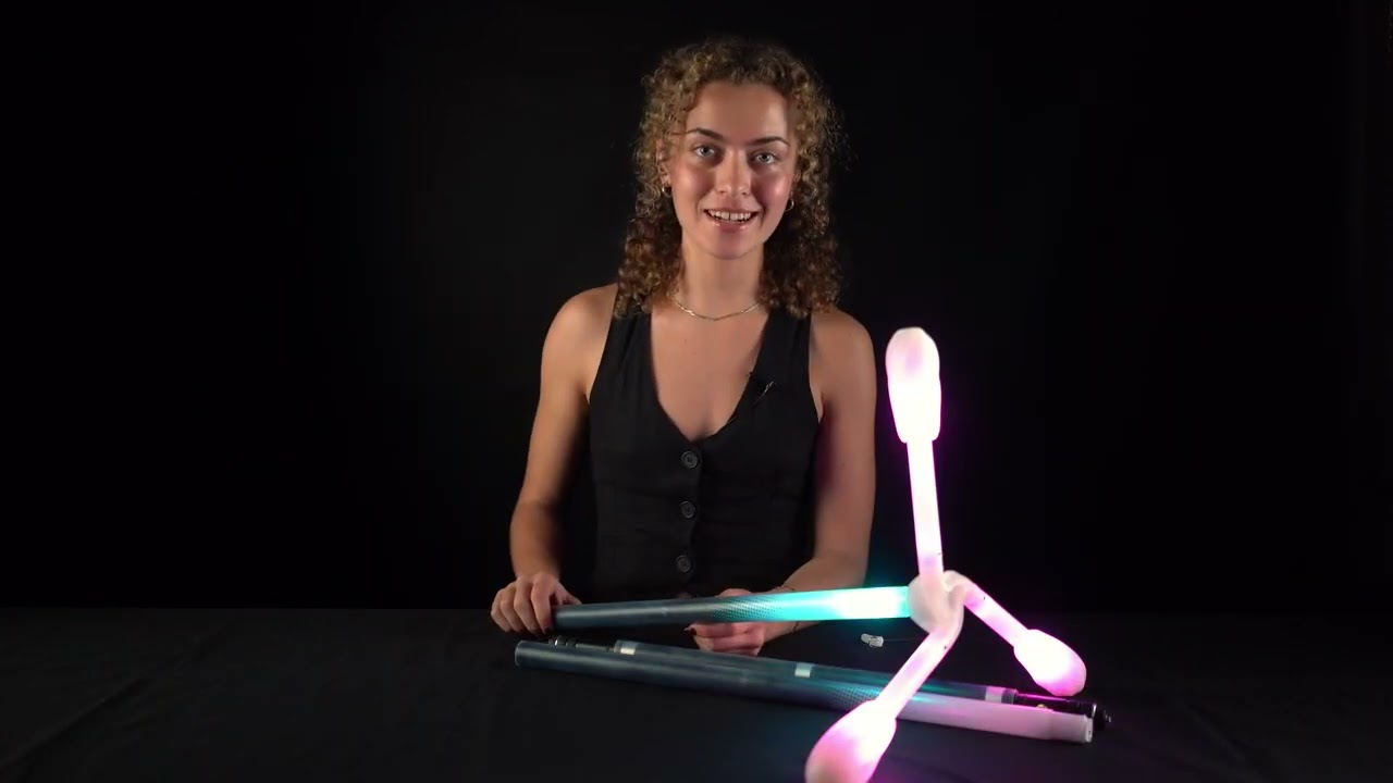 Fusion Hybrid Staff with Lumi LED Dragon Heads