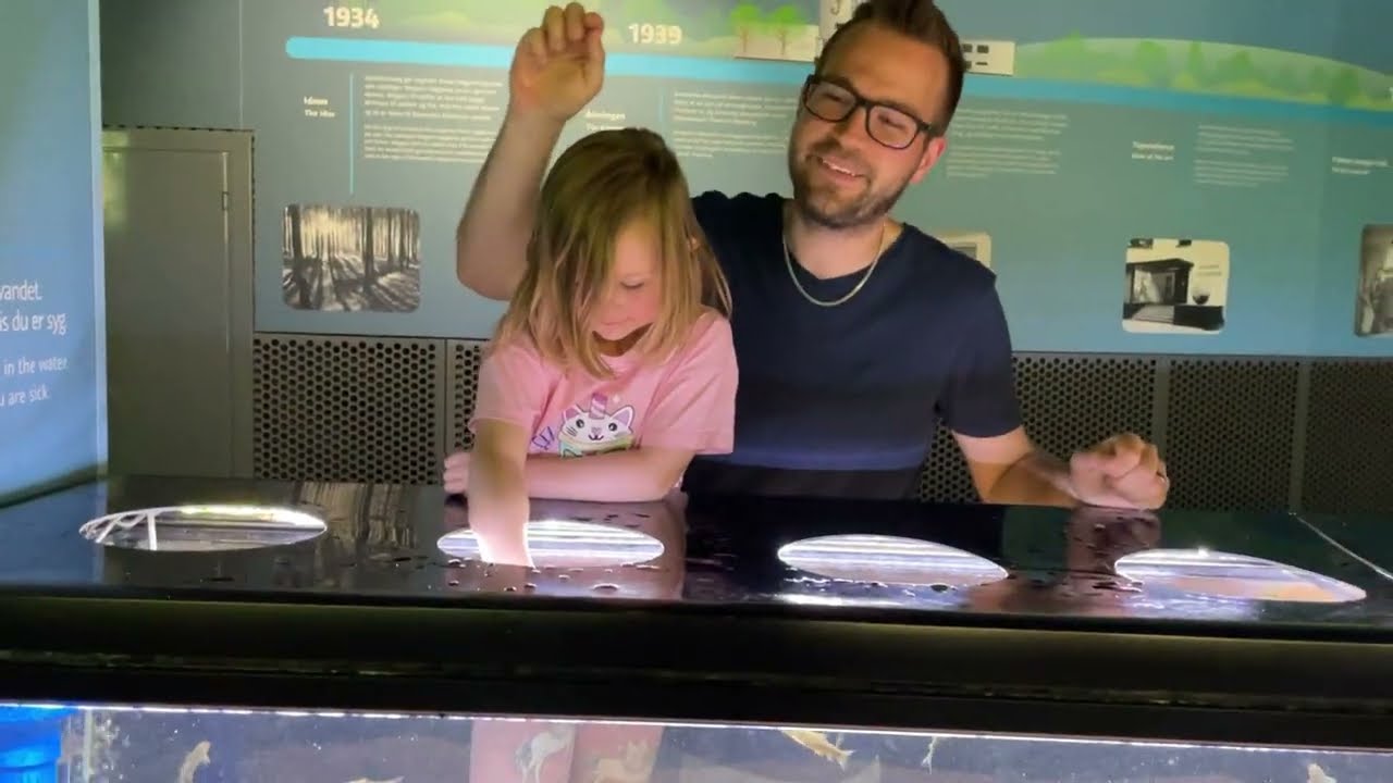 DANMARK 2023 - DEL 1 || TÅG TILL KÖPENHAMN, GUSTAV VISAR RUMMET, DEN BLÅ PLANET OCH MCDONALDS x2