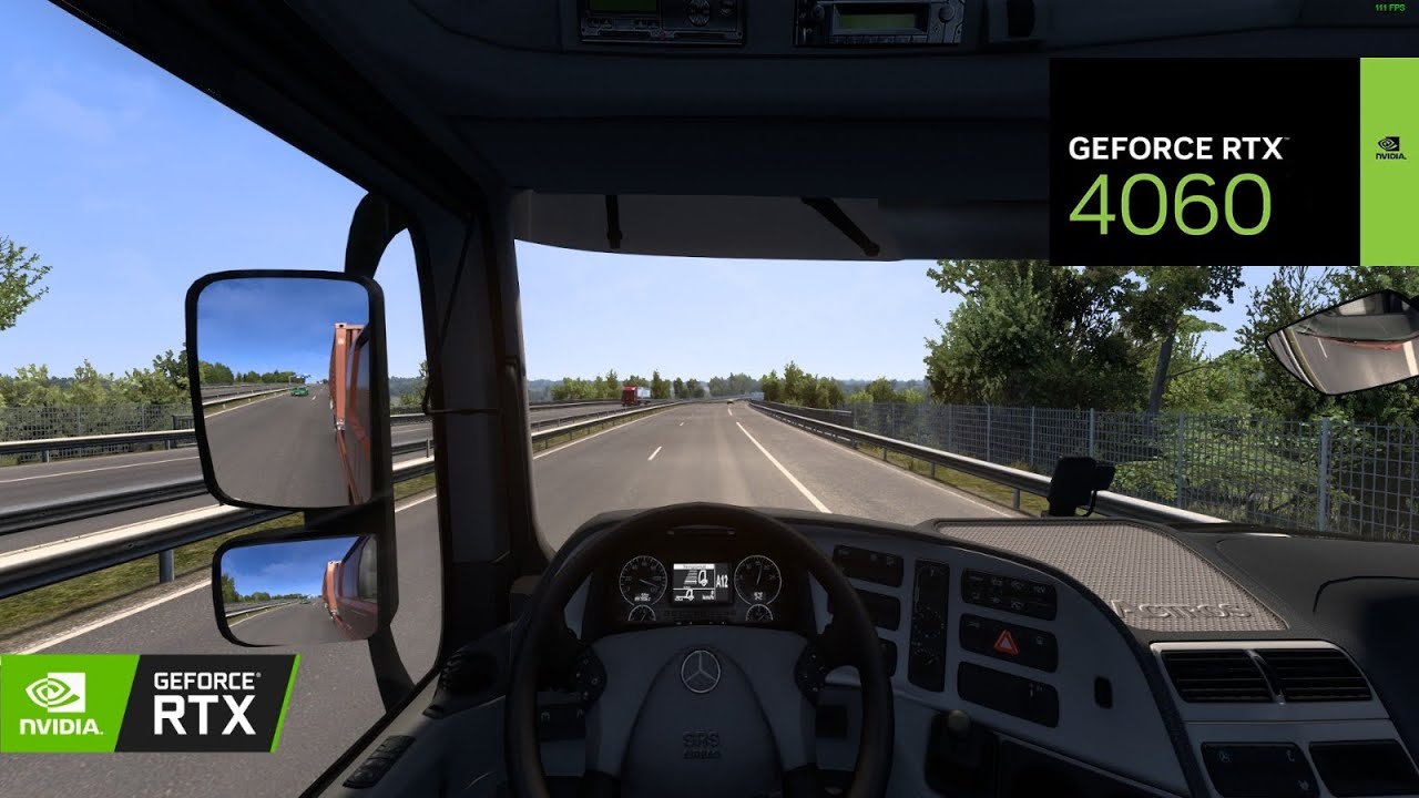 Euro Truck Simulator 2 | RTX 4060 8GB ( FHD Ultra Settings )
