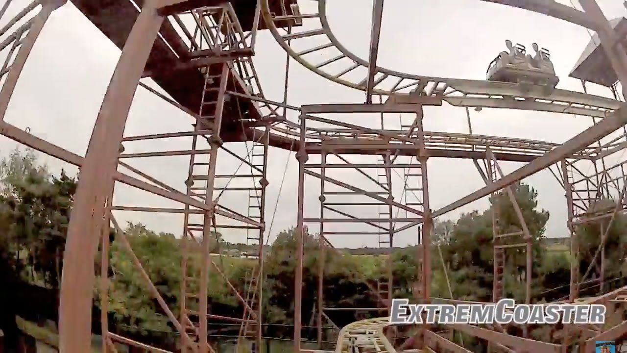 Speedy Bob - Roller Coaster - On Ride - Bobbejaanland - HD