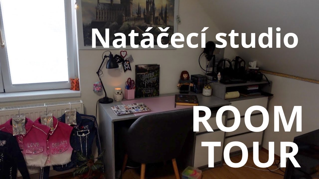 Room Tour - Pokoj/natáčecí studio /LEA