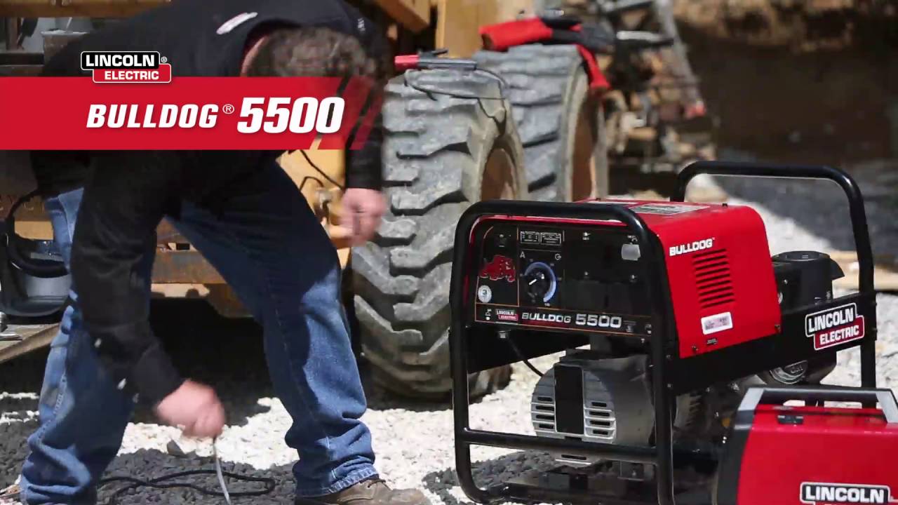 Lincoln Electric Bulldog 5500 AC Welder/AC Generator with Kohler Engine - 140 Amp DC, 5,500 Watts AC