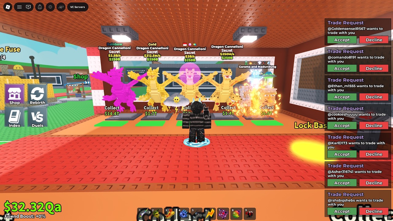 STEAL A BRAINROT 🧠💰 (LIVE TRADING) #stealabrainrot  #sabtrading  #roblox #shorts