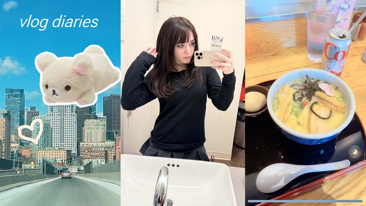 VLOG DIARIES 🌸 dance practice, pc cafe, shopping, ramen ⋆𐙚₊˚⊹♡