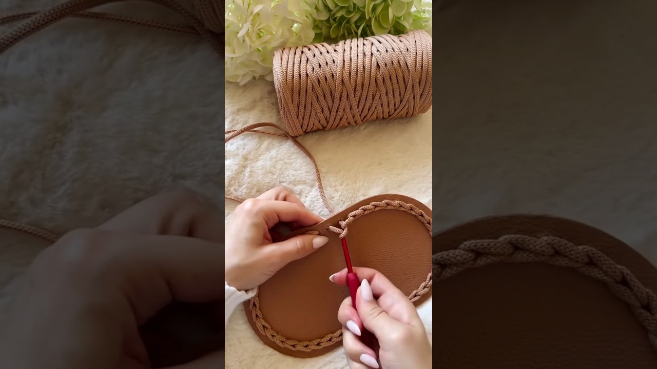 Step-by-Step Leather Bag Base Crochet Tutorial