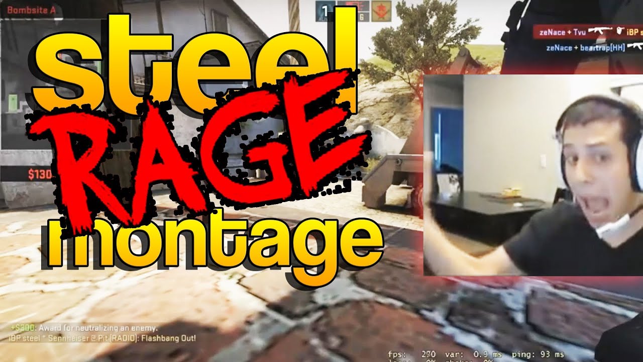 CS:GO - Steel RAGE Montage!