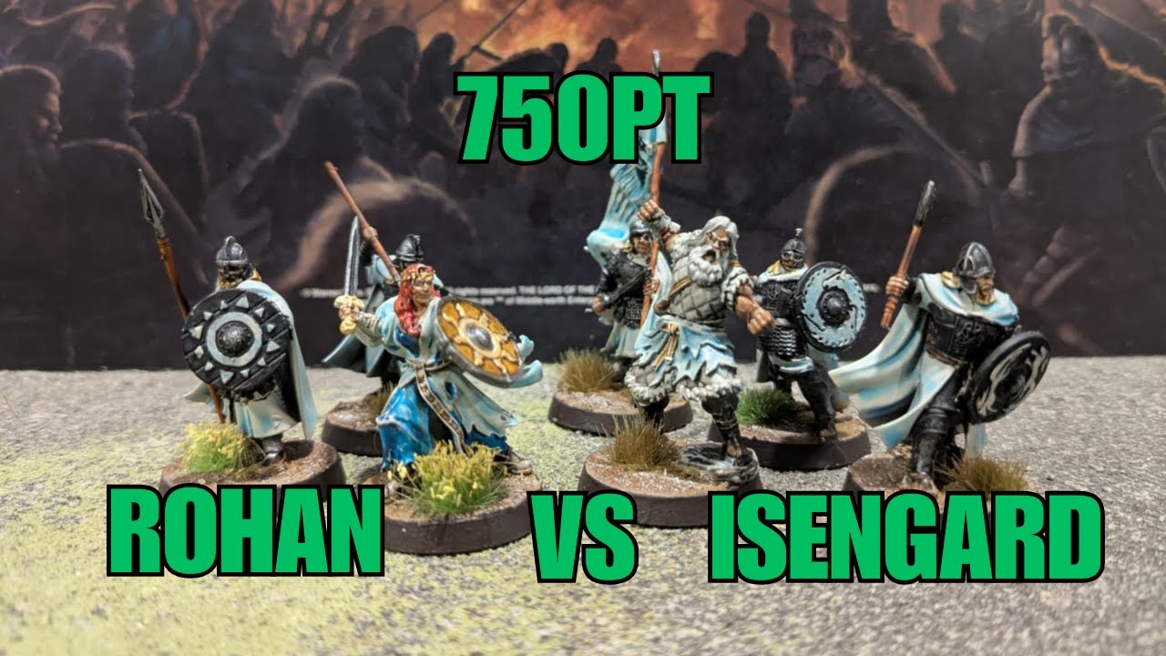 Defenders of the Hornburg vs Army of the White Hand 750pt MESBG Battle Report