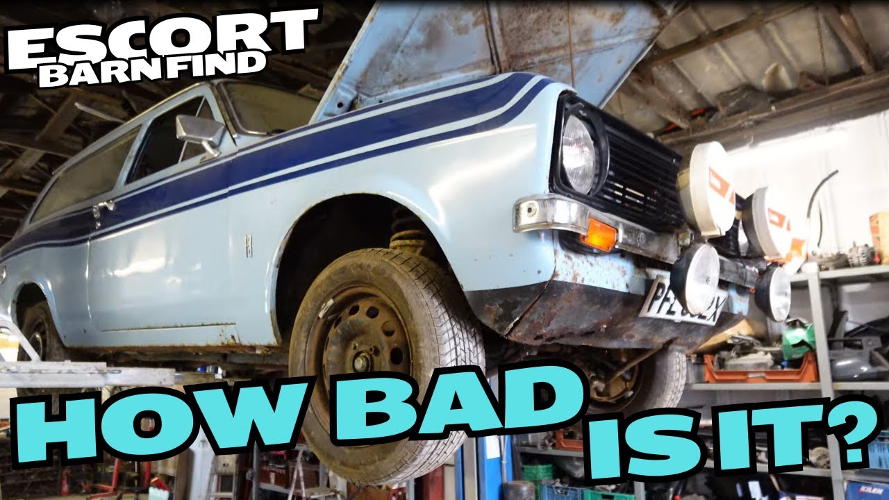 Ford Escort MK2 Barn Find HOW BAD IS IT?