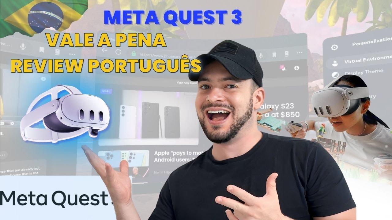 Meta quest 3 Vale a Pena | Meta Quest 3 Portugues BR