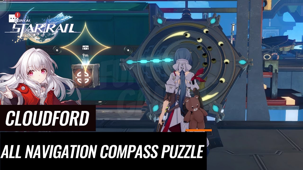 Cloudford All Navigation Compass Puzzle guide - Honkai Star Rail