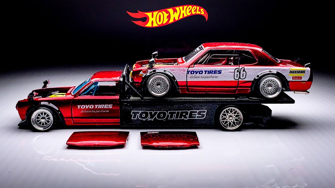 Nissan Skyline Hakosuka on Hakohauler Hot Wheels Custom