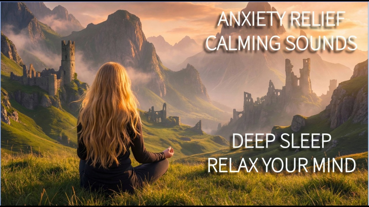 Anxiety and Stress Relief, Soothing ambient music for sleep and meditation.