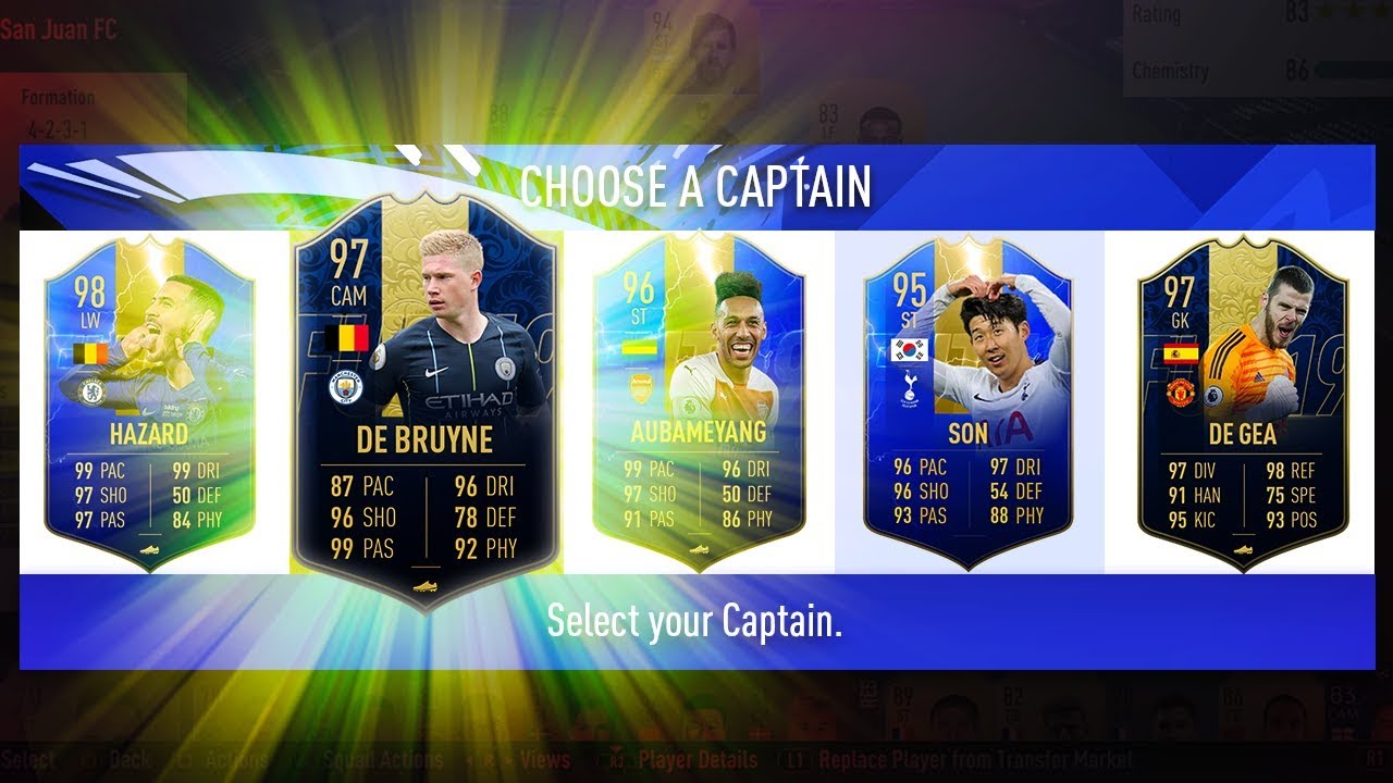 HIGHEST RATED EPL FUT DRAFT CHALLENGE! - FIFA 19 Ultimate Team
