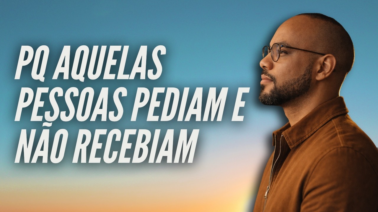 VOCÊS PEDEM E NÃO RECEBEM PORQUE PEDEM MAL - DEVOCIONAL DIÁRIO -  Thiago Batista