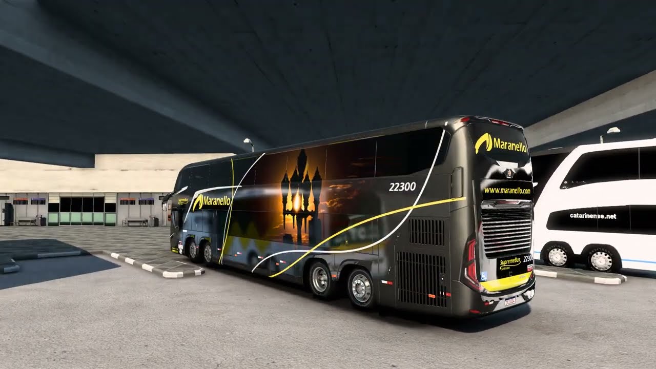 ETS2 - São Paulo x Rio de Janeiro | G8 1800DD Scania - Maranello (Mapa RBR)