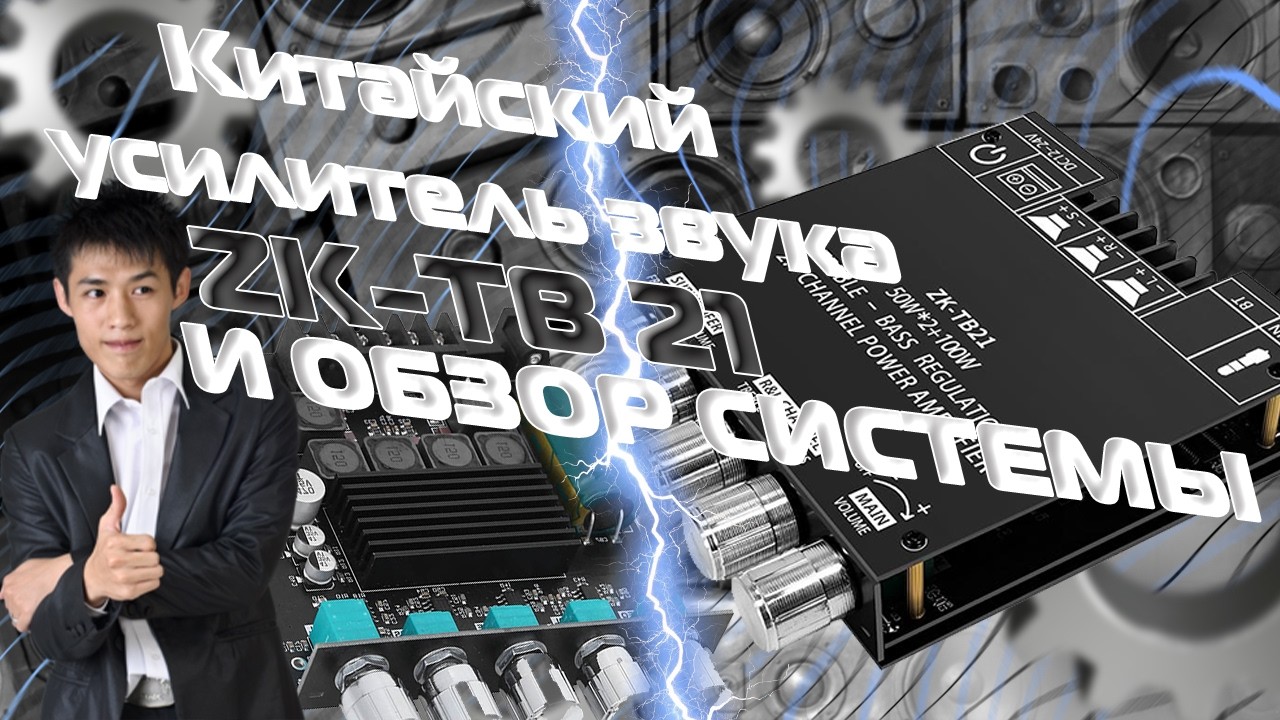 Краткий обзор усилителя ZK-TB21 и обзор полной системы в квартире