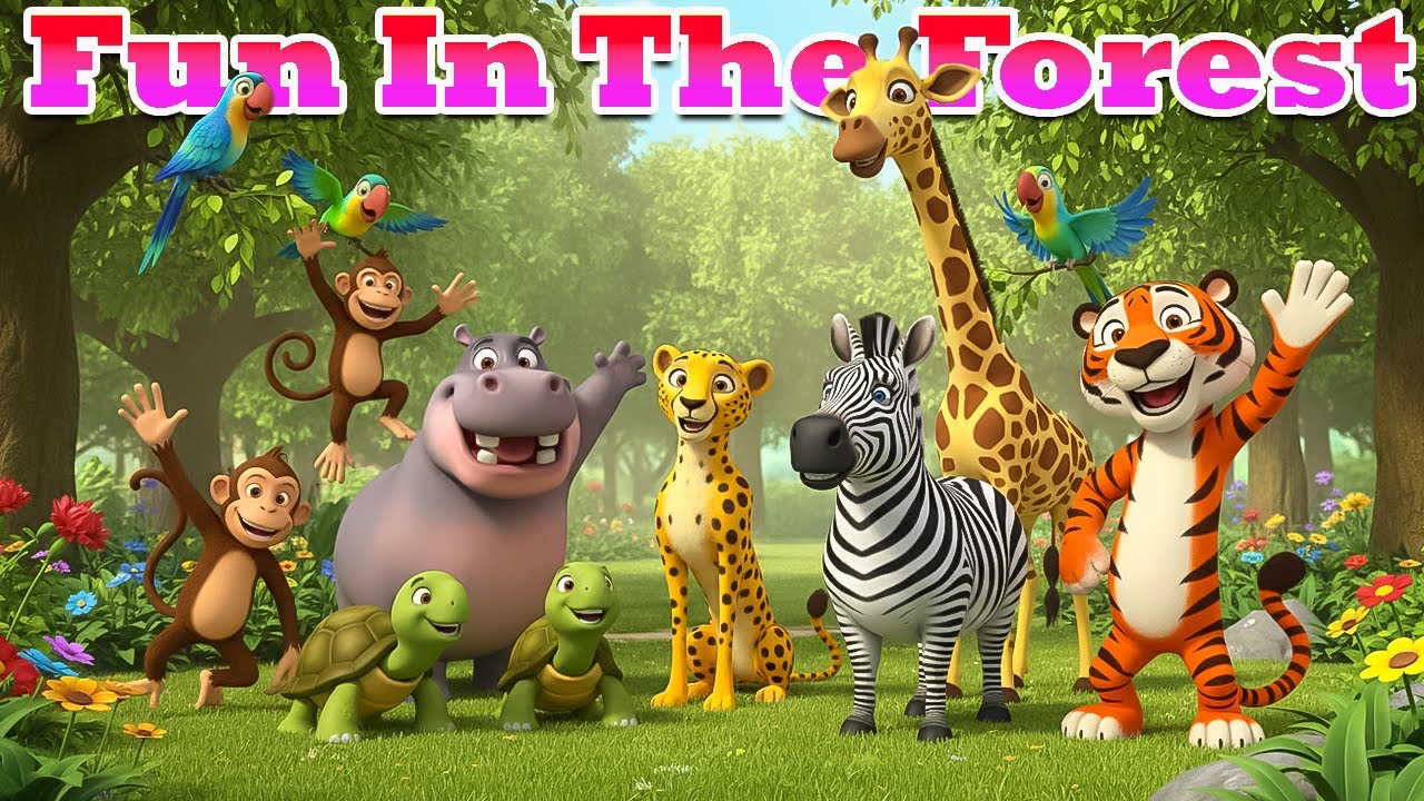 Fun in the Forest | @pattukanna Rhymes & Kids Songs
