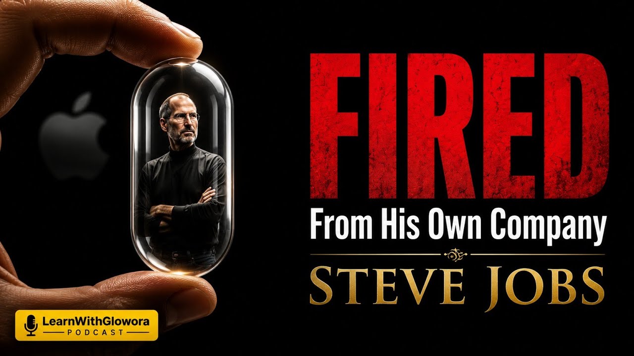 He Was Fired From His Own Company | Steve Jobs Story | LearnWithGlowora
