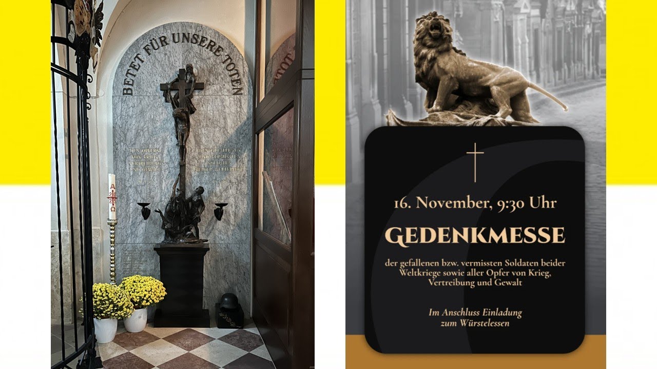 2025 - Gedenkmesse - Prandtauerkirche St. Pölten - Hesserdenkmal - Gedenkstätte - Niederösterreich -