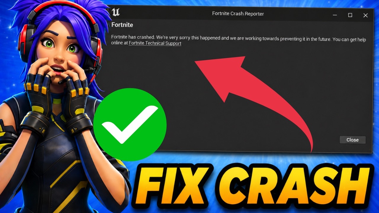 Как исправить сбои в Fortnite (3 простых решения) | Crash Fix 2026