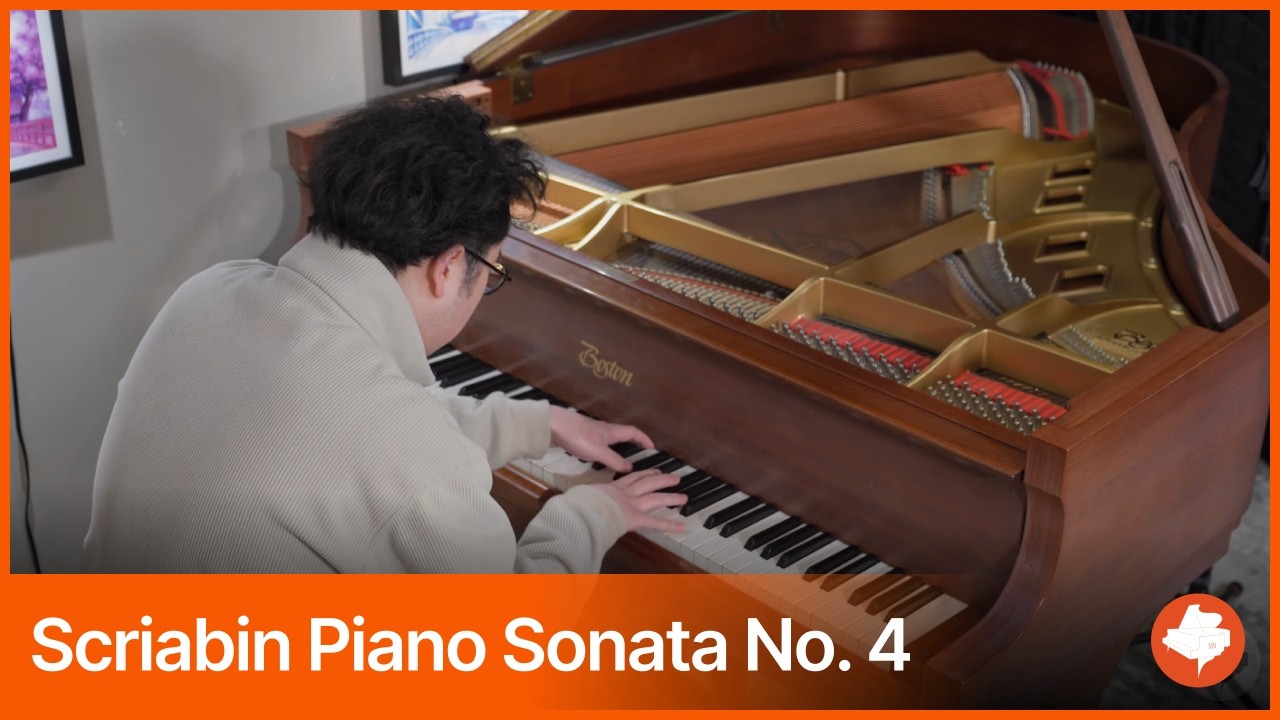 Scriabin Piano Sonata No. 4 in F sharp major, Op 30 | Meyer Nam