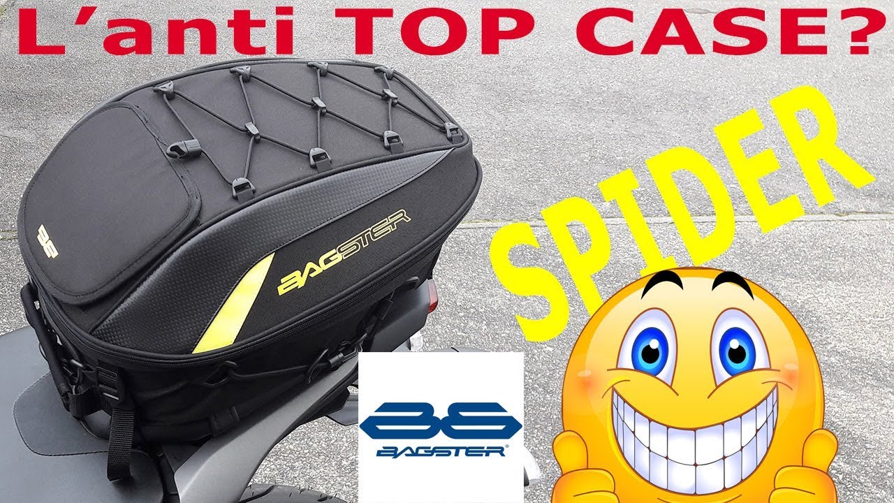 Test sacoche de selle BAGSTER SPIDER : L'anti TOP-CASE universel?