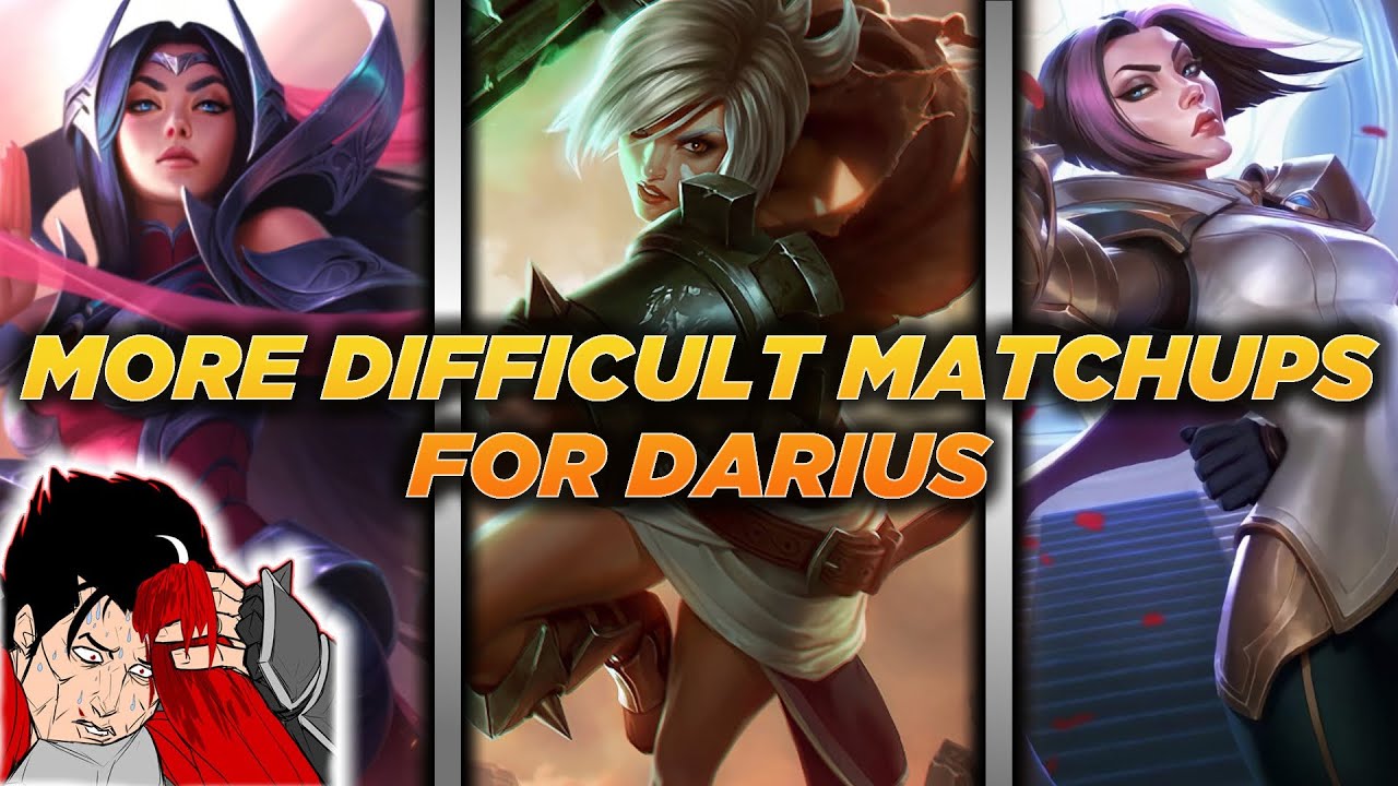 MORE DIFFICULT DARIUS MATCHUPS - RIVEN, IRELIA, FIORA - KNOW YOUR ENEMY