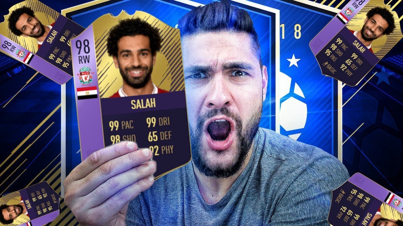 FIFA 18 98 POTY SALAH IS THE GOAT -PLAYER REVIEW - 98 SALAH PLAYER OF THE YEAR !!