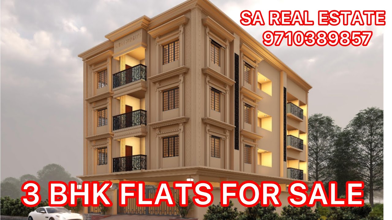 ID 1062 - APARTMENT FOR SALE !! VALASARAVAKKAM | 3 BHK FLATS | 30 FT ROAD | APPROVED | 