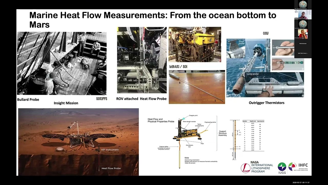 Raquel Negrete-Aranda [Marine Heat Flow Applications in Earth Sciences ] - Global Heat Flow Day 2026