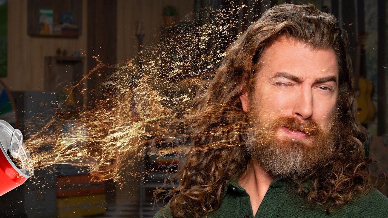 Exploding Soda Challenge (Rhett's Fav Throwback)