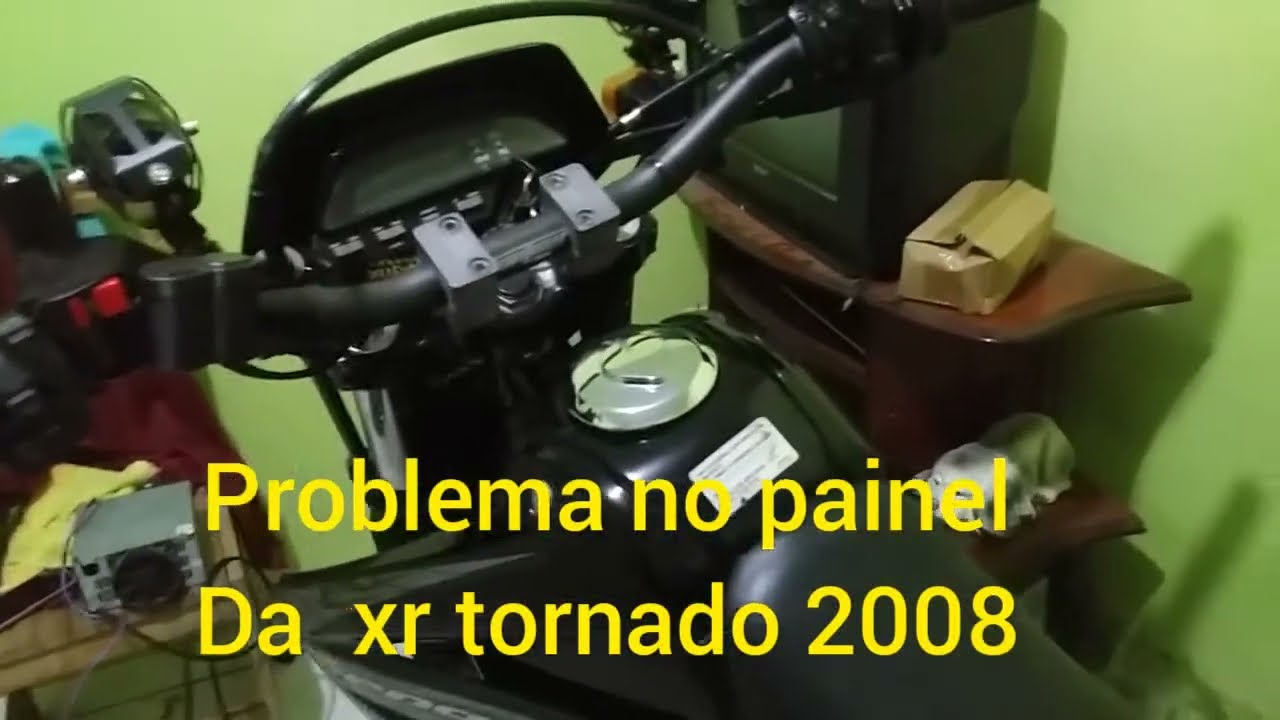 Problema no painel da tornado 2008, conserte sua moto