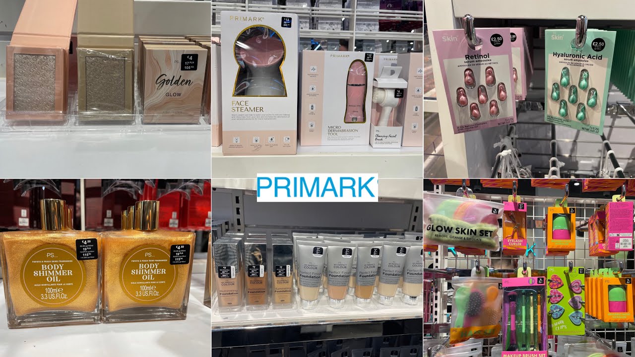 Primark makeup & beauty products new collection  / March 2023