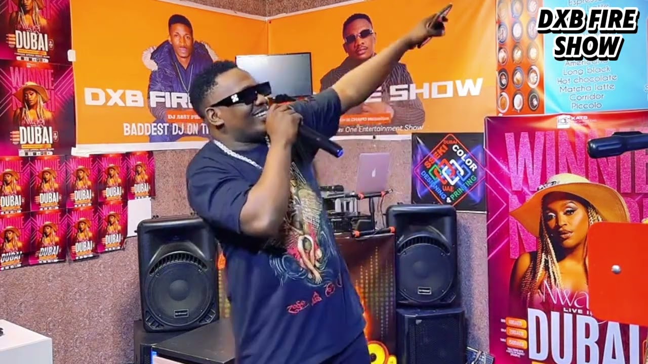Dxb fire show El CHAPO Dj Kunta no copyright to the sound