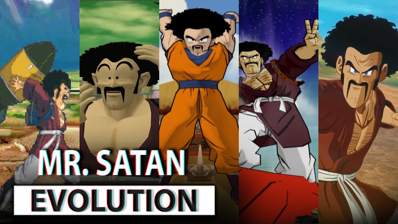 Эволюция Мистера Сатаны в играх Dragon Ball (1995-2024)
