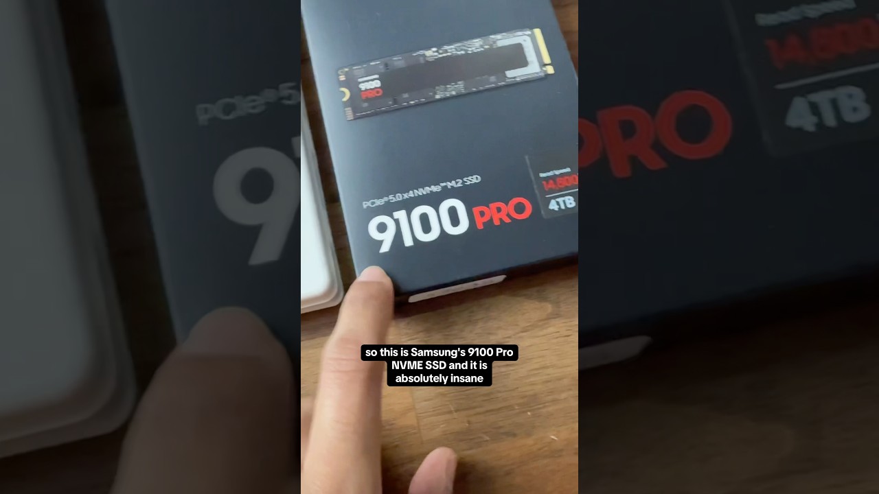 This is TOO fast&hellip; the Samsung 9100 Pro is NUTS
