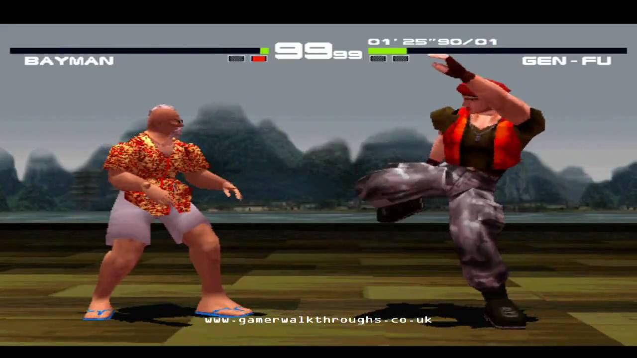 Dead or alive (PS1) walkthrough - Bayman