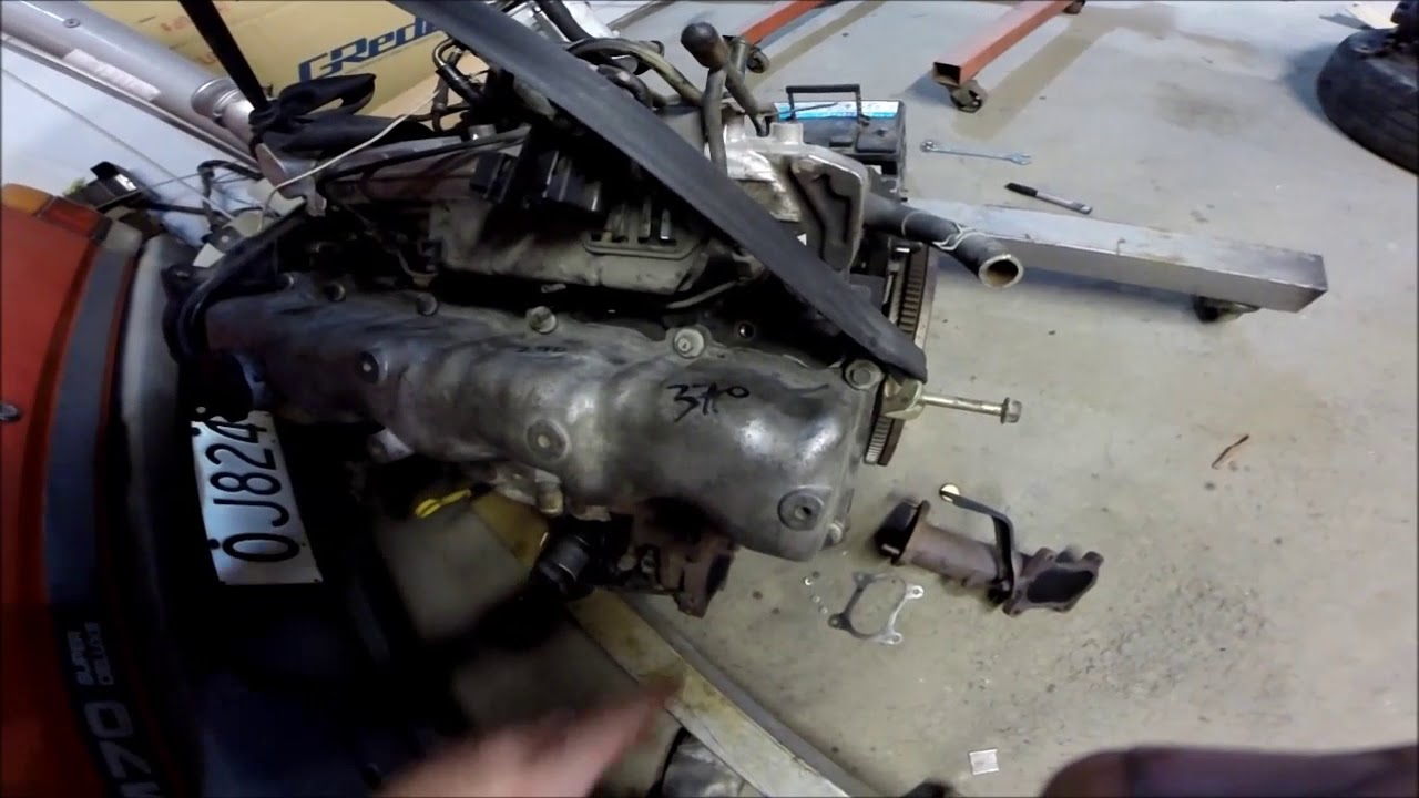Starting a WLT diesel motor on the ground
