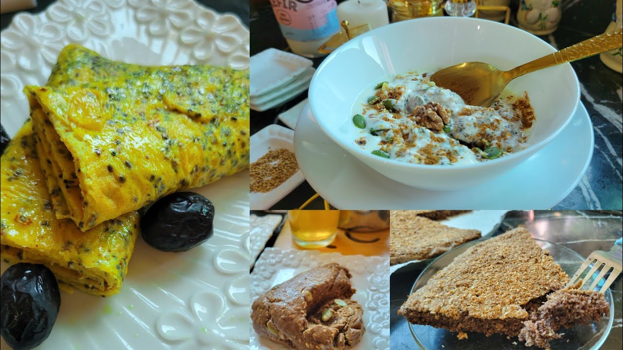 رمضان🌜افكار لصيام صحي فطور او سحور لاسكر لادقيق(كيك/بديل للفطائر)