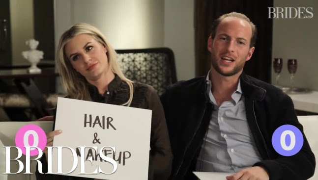 Morgan Stewart and Brendan Fitzpatrick Play the BRIDES Nearlywed Game