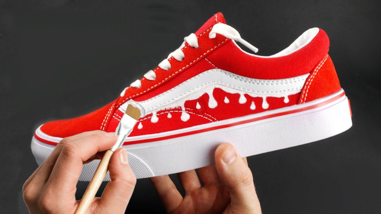 DIY: CUSTOM VANS OLD SKOOL👟 🖌️