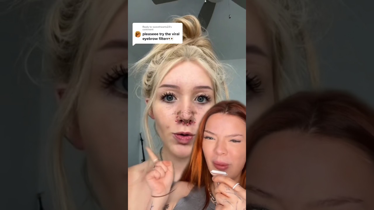 Eyebrow transformation 🤍