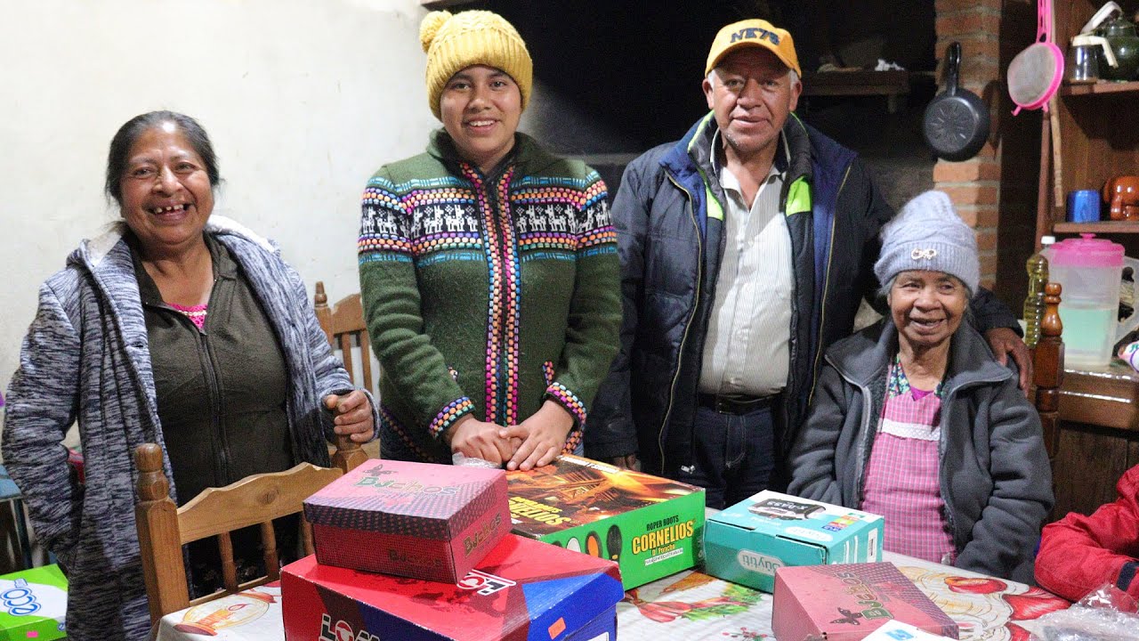Esta navidad la pasamos en familia y cenamos un rico menudo de res
