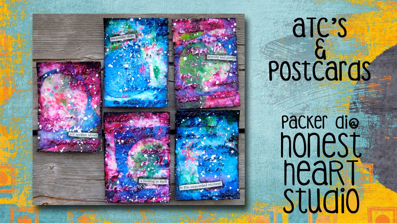 Modeling Paste & Baby Wipe ATC's
