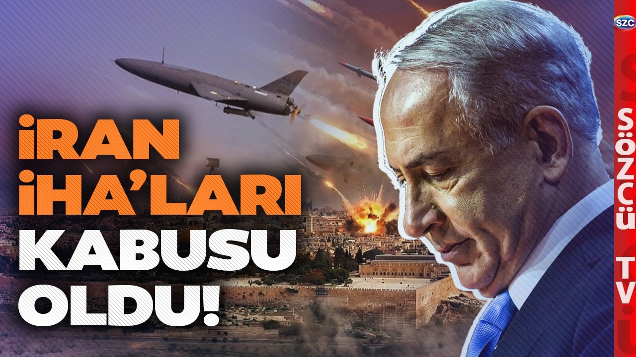 İRAN İHA'larla Netanyahu'nun Canını Yaktı! Tel Aviv'e Füze Yağmuru! Hizbullah Harekete Geçti
